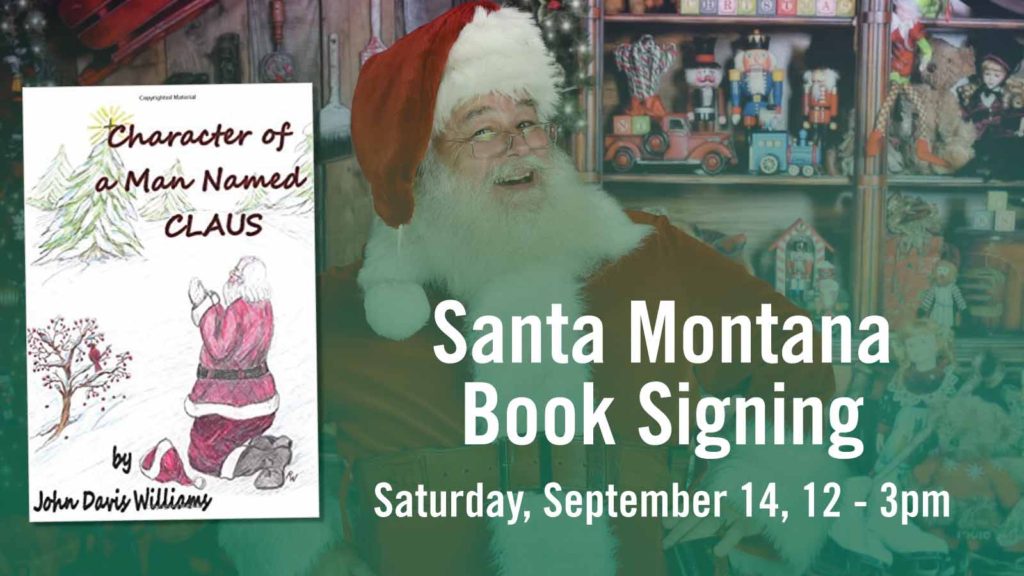 Santa Montana Book Signing